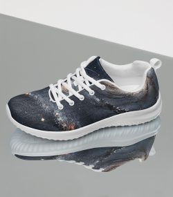 Galaxy Sneakers | Galactic Custom Design Shoes | Pilates Yoga Shoes | Athletic Workout Dance Shoes | Best Comfortable Sneakers | Comfy Shoes