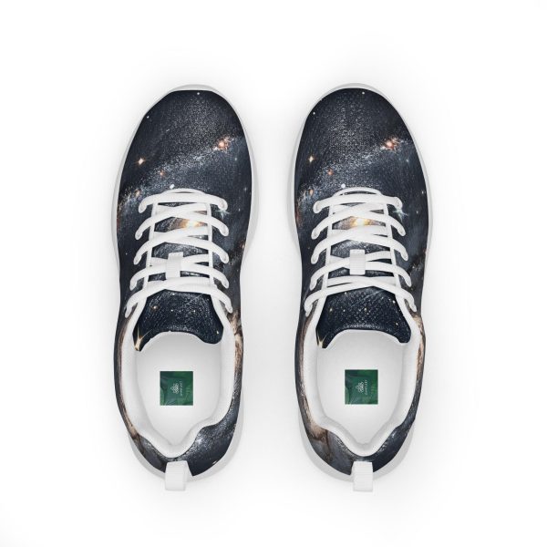 Galaxy Sneakers | Galactic Custom Design Shoes | Pilates Yoga Shoes | Athletic Workout Dance Shoes | Best Comfortable Sneakers | Comfy Shoes - Image 3